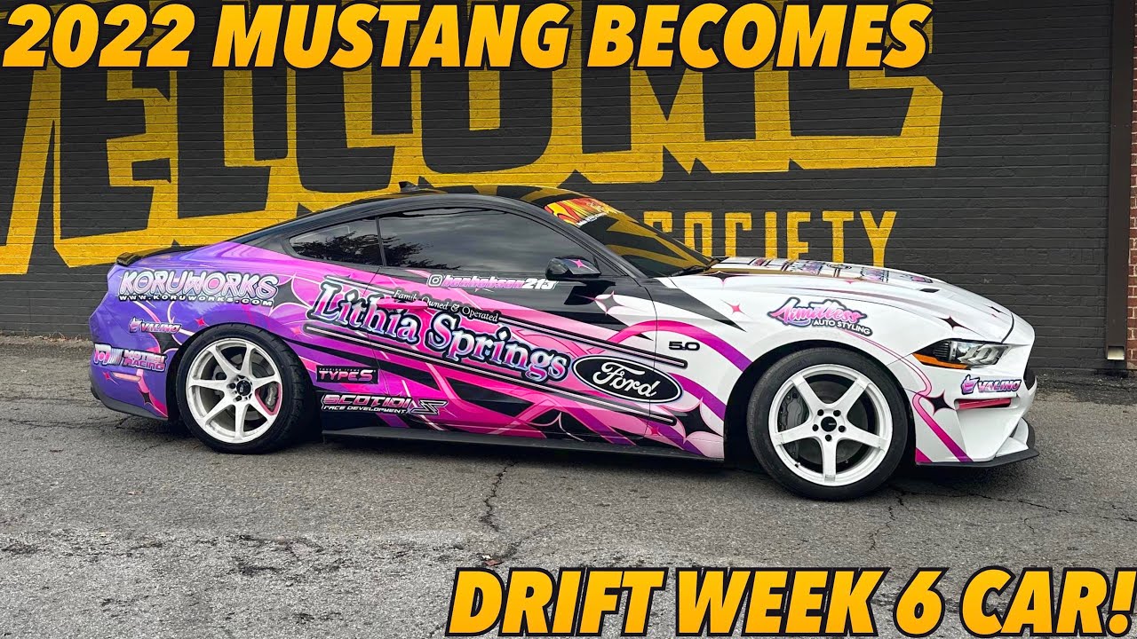 НОВЕЙШИЙ ДРИФТ-КАР на 6-й неделе дрифта! Mustang S550 2022 года