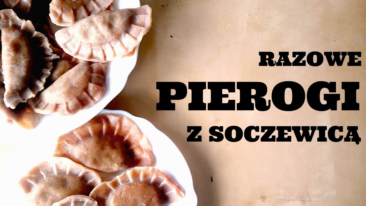 RAZOWE PIEROGI Z SOCZEWICĄ | Zdrowy wegański obiad | Healthy Omnomnom