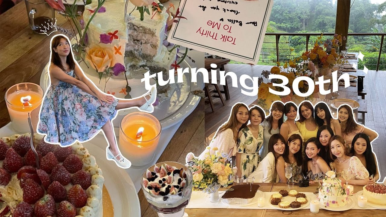 i heart weekends | turning 30th, farm on the hill birthday lunch (中文字幕）
