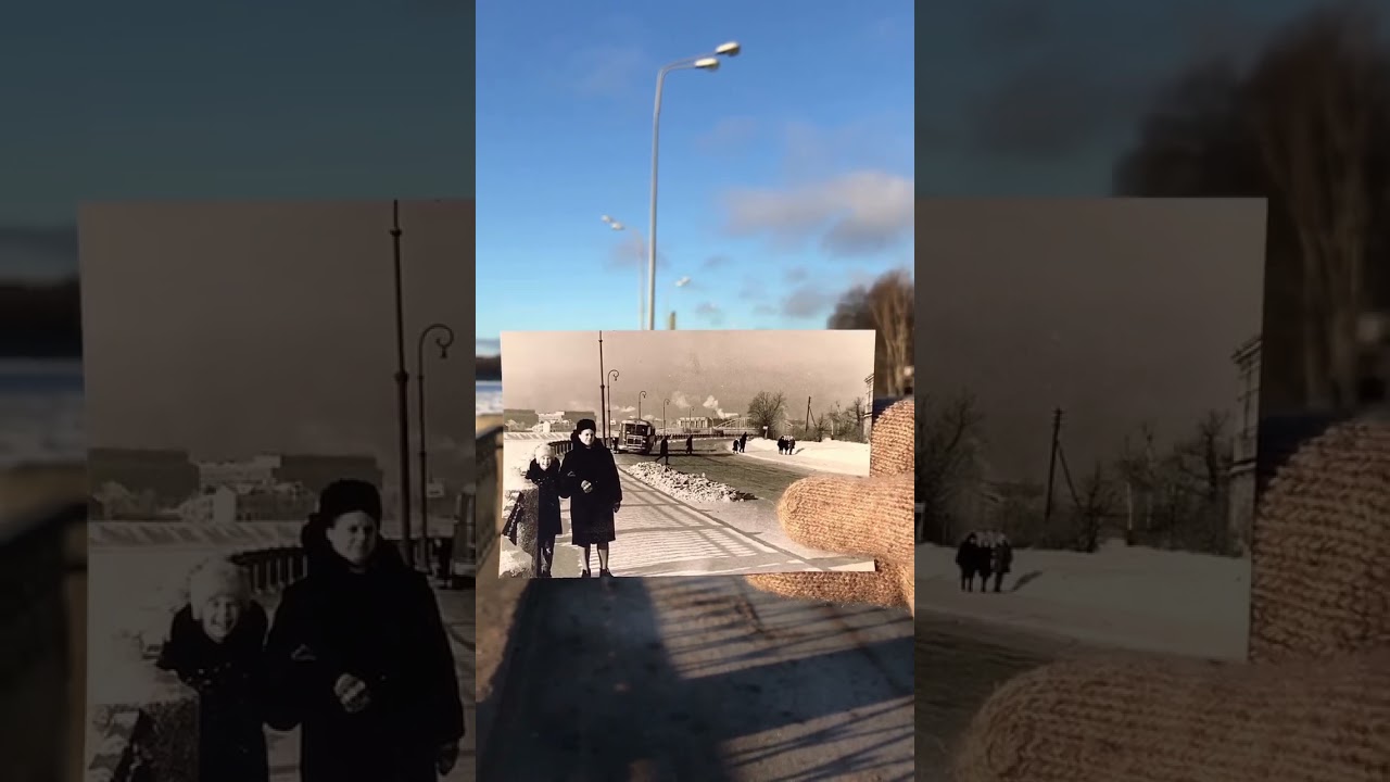 1966-1967 год. Санкт-Петербург, Невский район, Октябрьская набережная