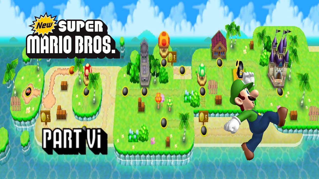 Let's Play New Super Mario Bros. DS - Part #6.) The Riptide