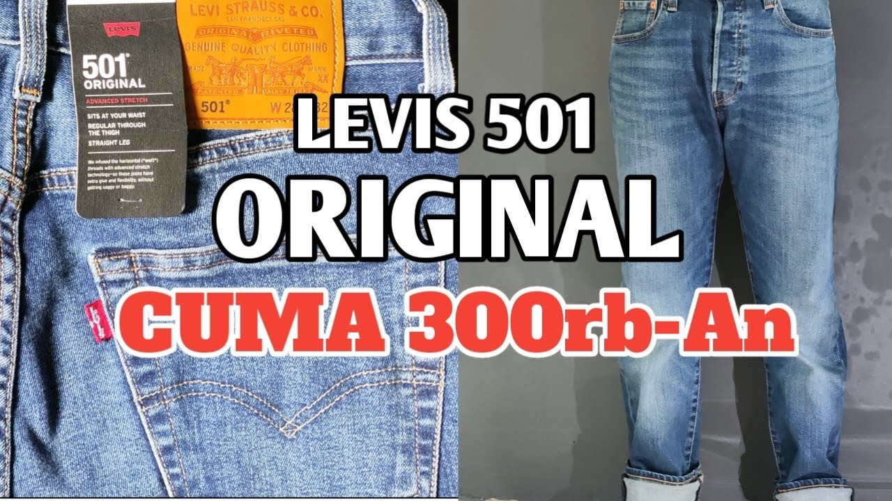 LEVI'S 501 ORIGINAL TERMURAH  |  Review Levi's 501 dari Levis's Indonesia