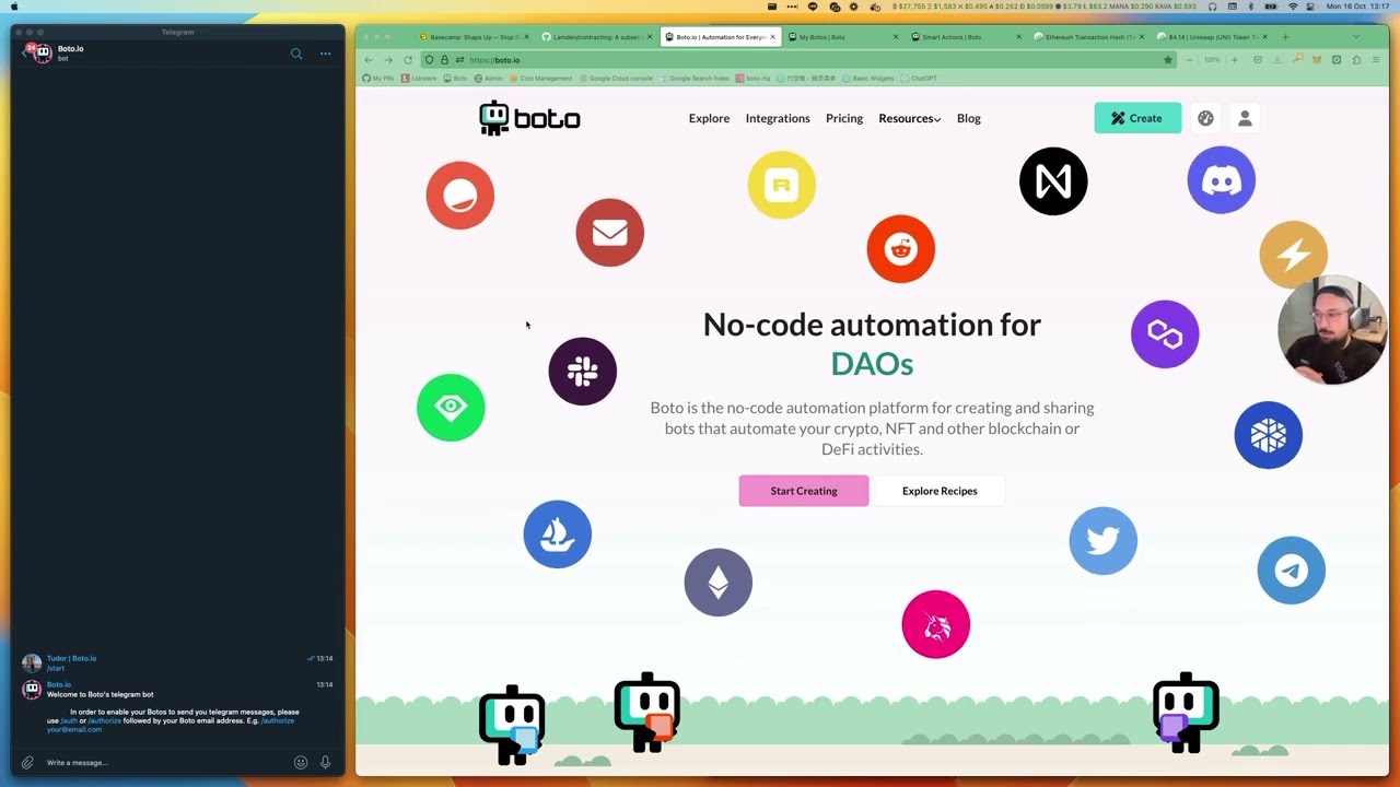 Demo of Swapping ERC20 Tokens Using a Smart Actions Block - Uniswap V2