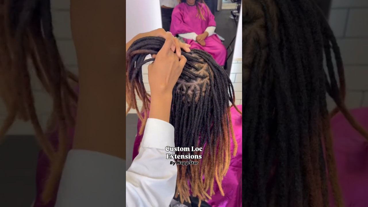 The best quality Human Hair Loc Extensions in the industry!👌 Choose your favorite color or style