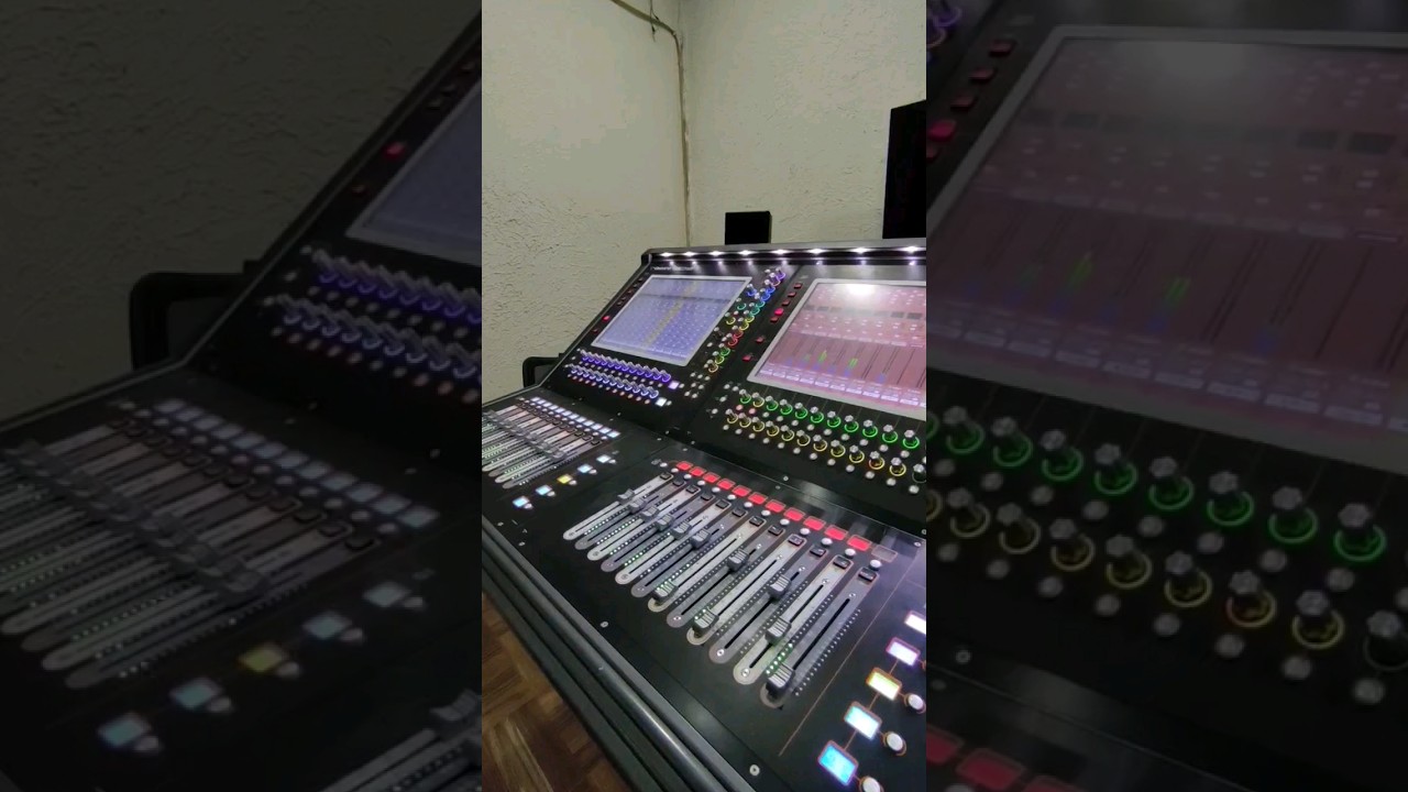 using waves plugins with digico sd 12 full processing #digico #shortsfeed #shorts