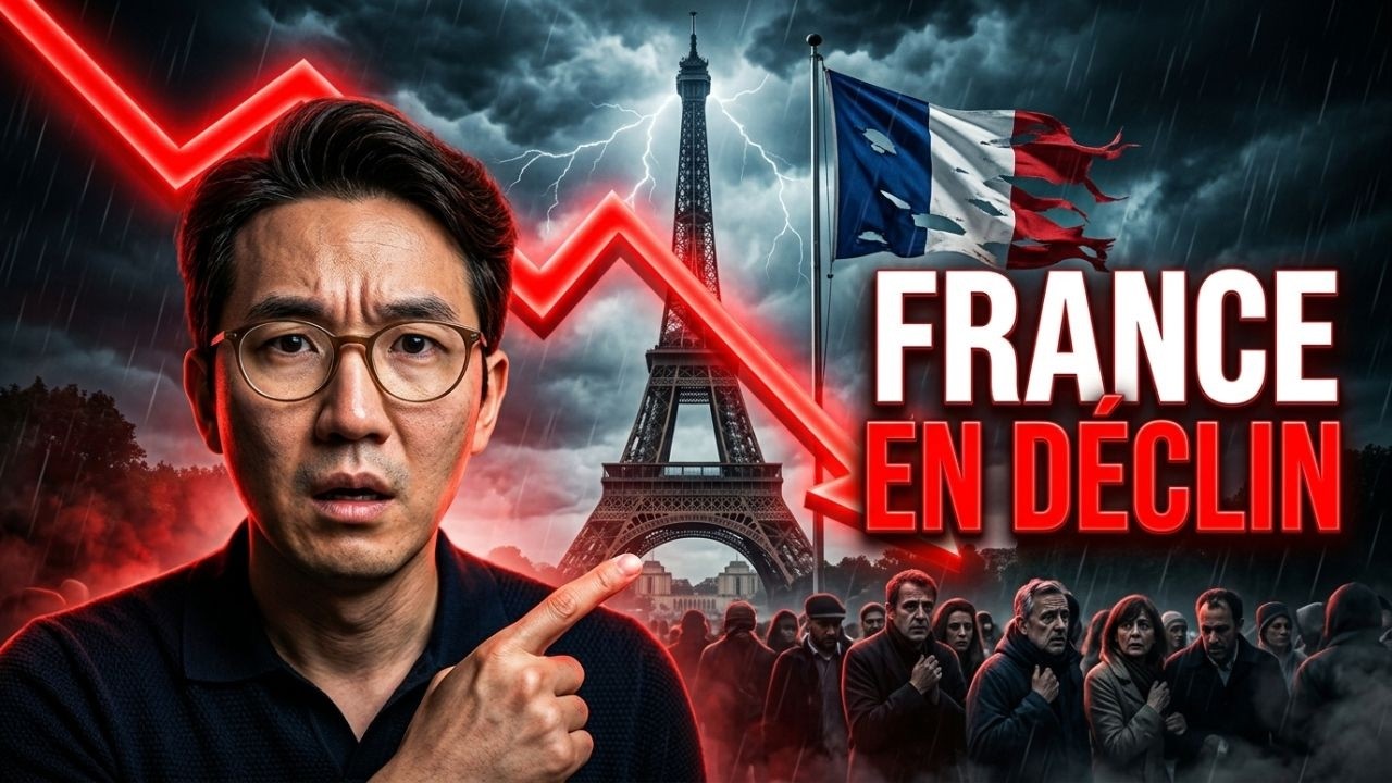 Le d&eacute;clin &eacute;conomique tragique de la France