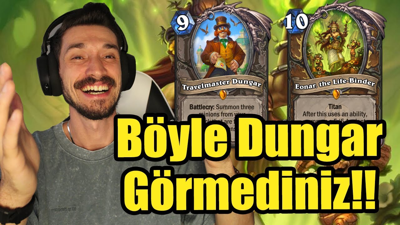 🧙‍♂️🔥Dungar Druid - İddaa Ediyorum! Dünyanın En Şanssız Dungar Mulliganı HearthStone Türkçe🧝‍♂️❄️