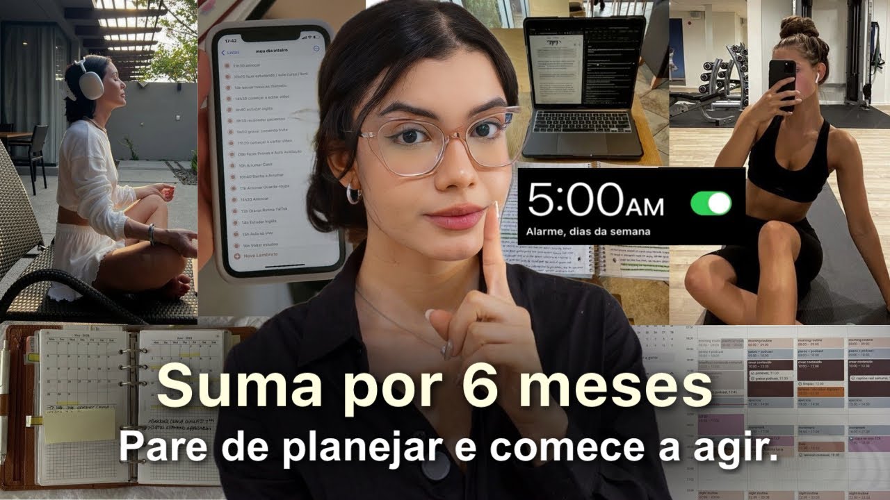 eu mudei minha vida em 6 MESES e você também consegue (não existe desculpinha).
