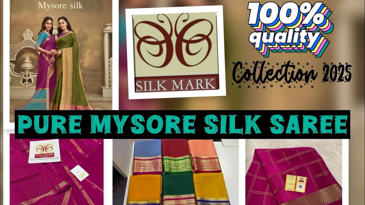 Mysore Silk Sarees Collection 2025 | Latest Trends and Styles #sareecollection #dailyvlog