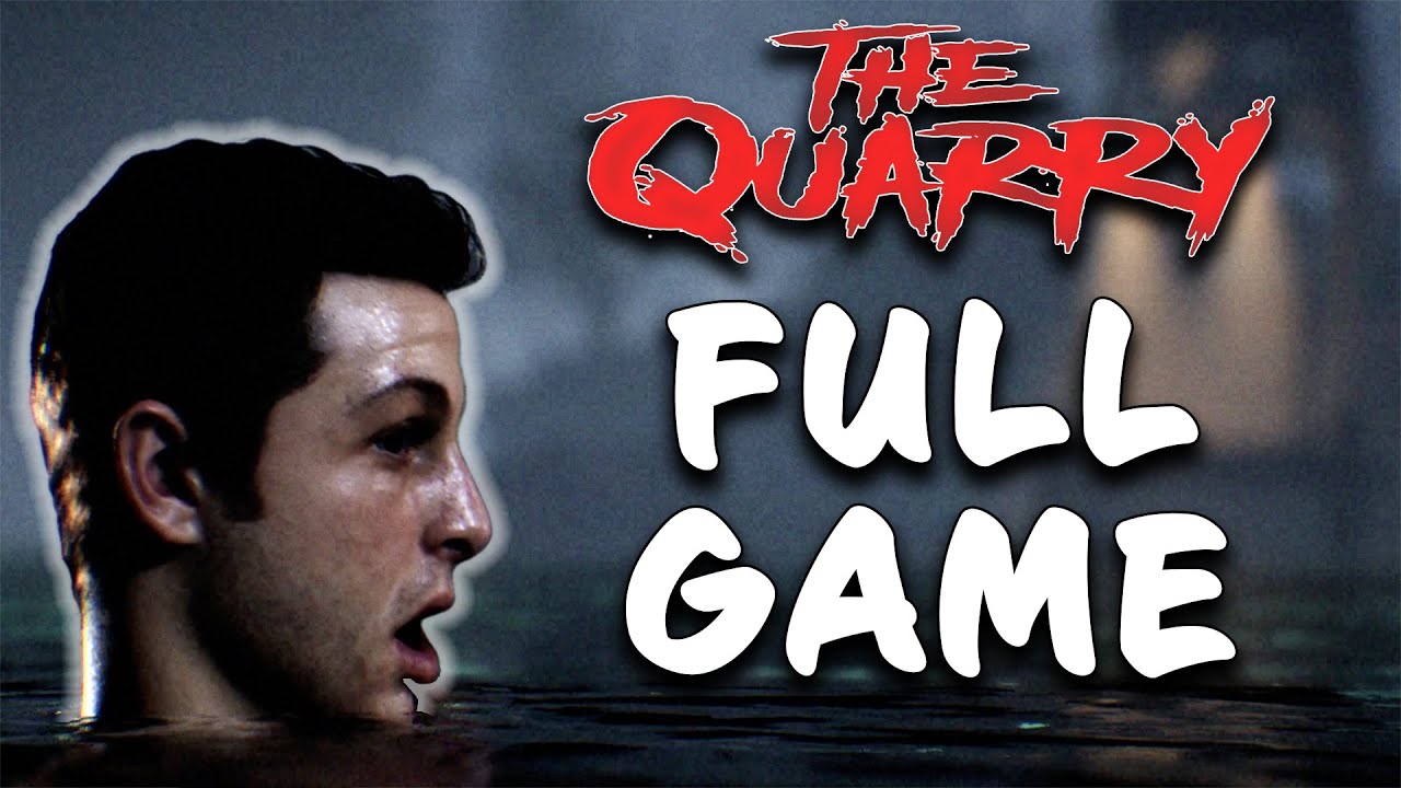 The Quarry Full Game Walkthrough 80s Outfits No Commentary