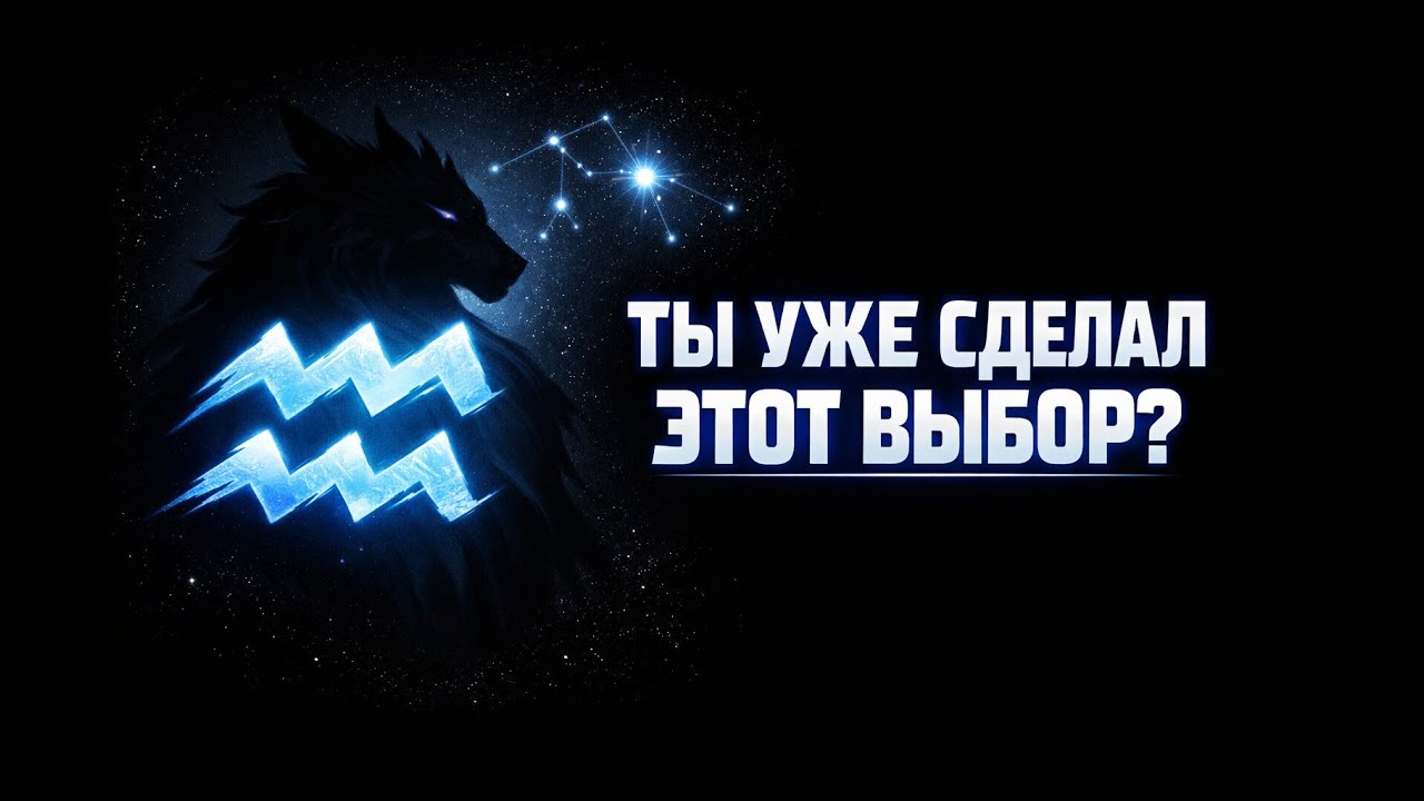 ВОДОЛЕЙ: ТЫ ДЕЙСТВИТЕЛЬНО ВЫБРАЛ СВОЙ ПУТЬ? Гороскоп
