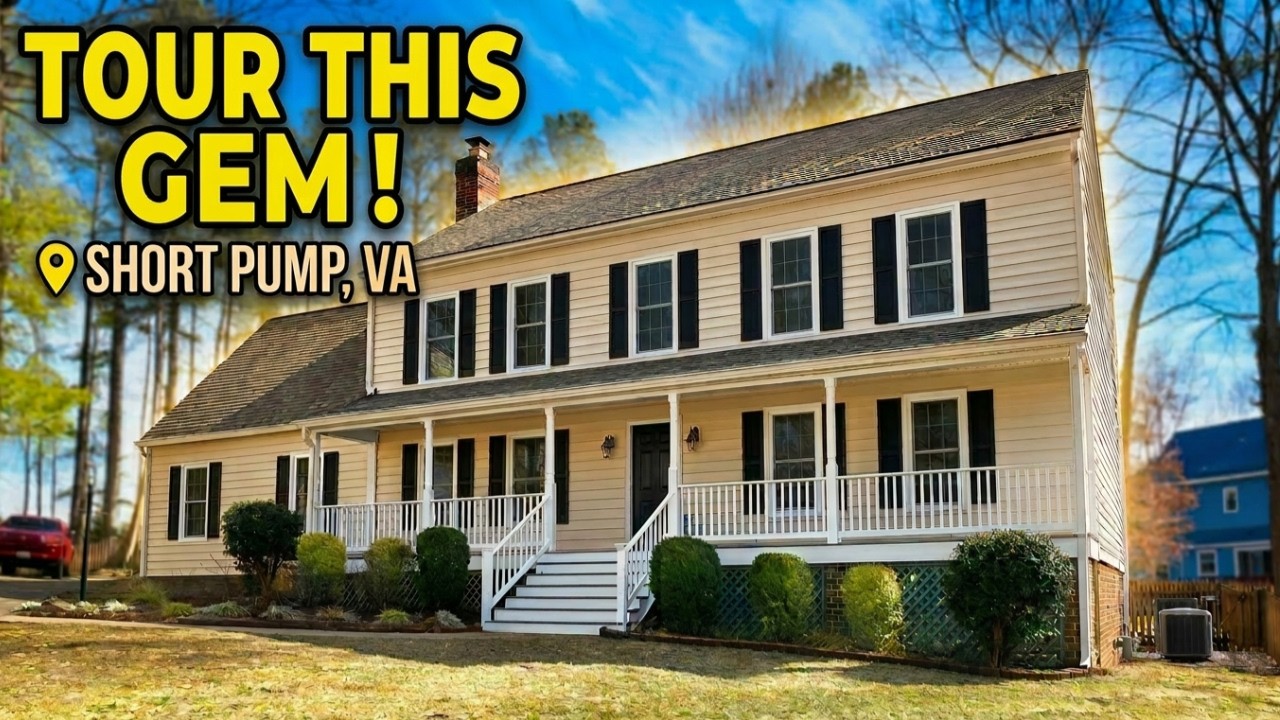 RENOVATED 4 BDRM Home in Short Pump Henrico VA +$675K+