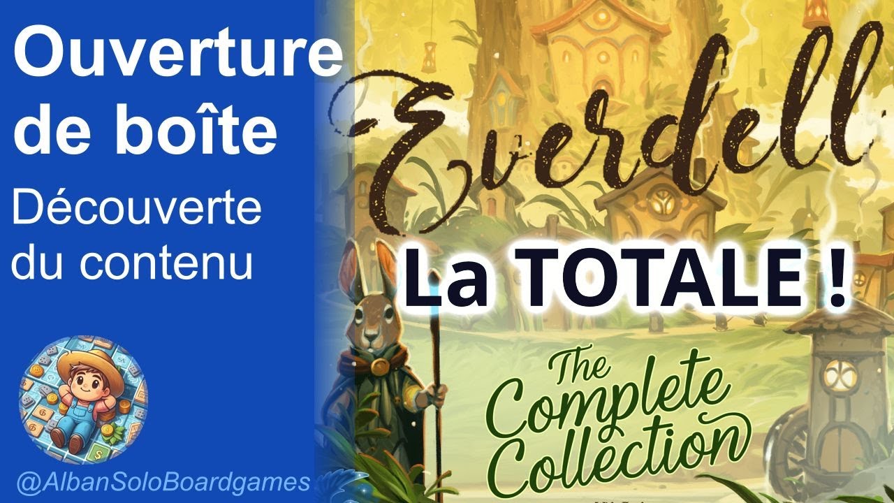 [FR] Everdell The Complete Collection | Découverte de l'ensemble des composants d'Everdell