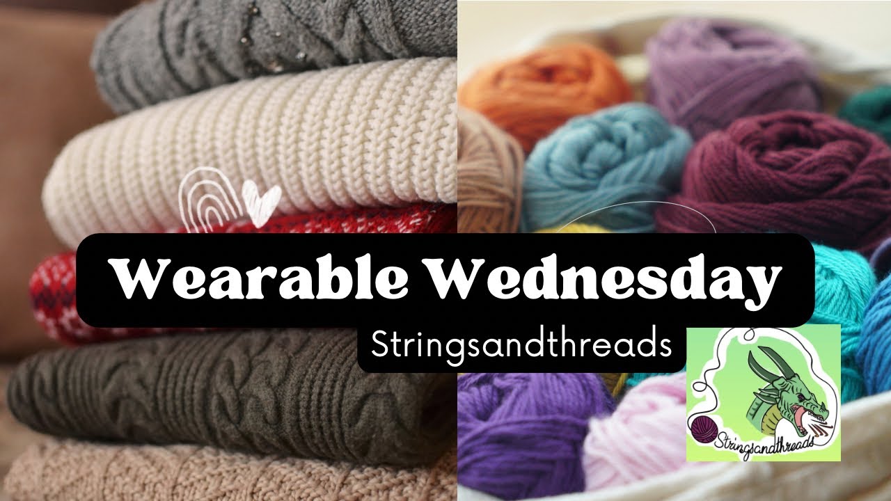 Wearable Wednesday Crochet Knit Tops 