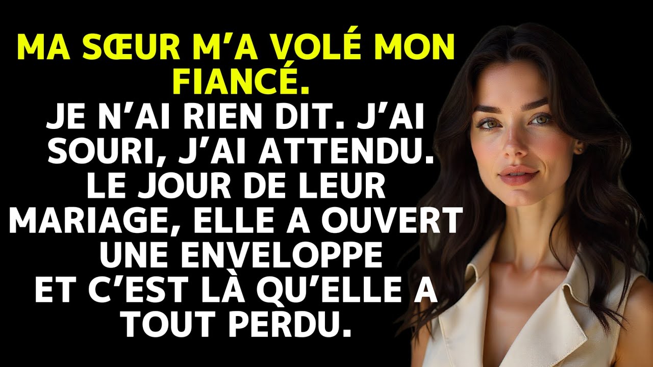 Ma sœur m’a volé mon fiancé. Le jour du mariage, elle a tout perdu.