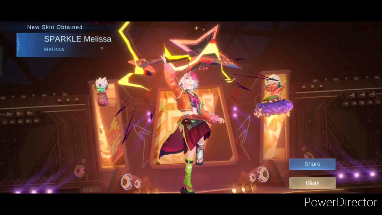 New Hero Skin - SPARKLE Melissa in Mobile Legends Bang Bang 