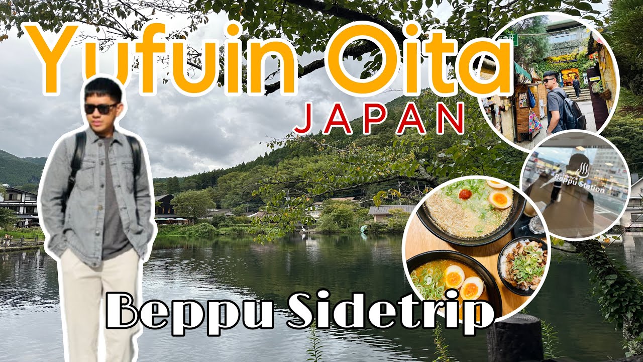 JAPAN TRAVEL VLOG (Beppu to Yufuin, Oita) | JE Alvarado | VLOGCETERA | ThrifTrip in Japan Ep. 2