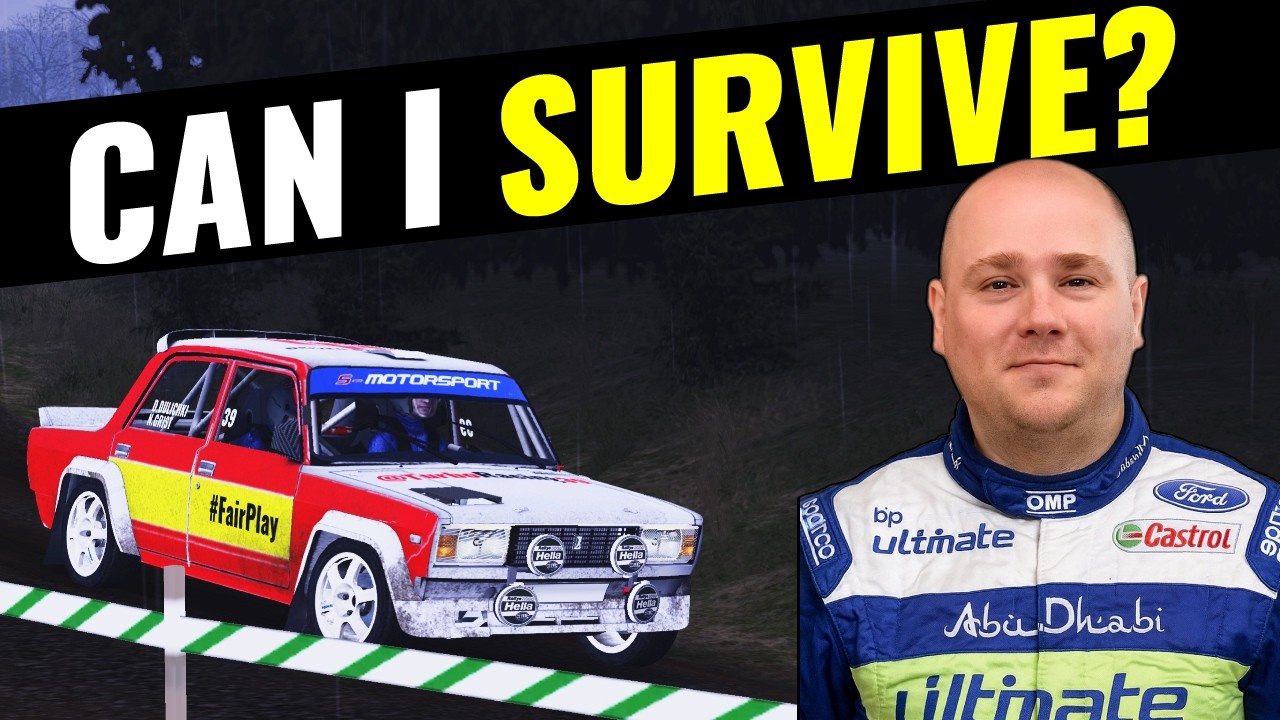 FINAL LEG, NO Super Rally Challenge! RBR Sim Rally Masters 2025/26 Rallye Sachsenring, Lada VFTS