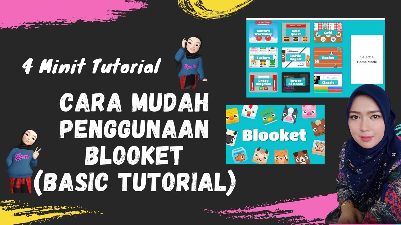 4 MINIT TUTORIAL | CARA MUDAH GUNA BLOOKET UNTUK PENGAJARAN ATAS TALIAN