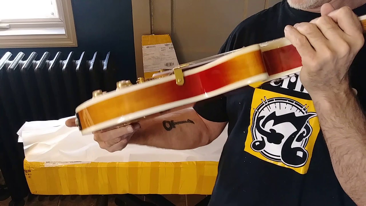 Распаковка Chibson #4 Custom Cherryburst