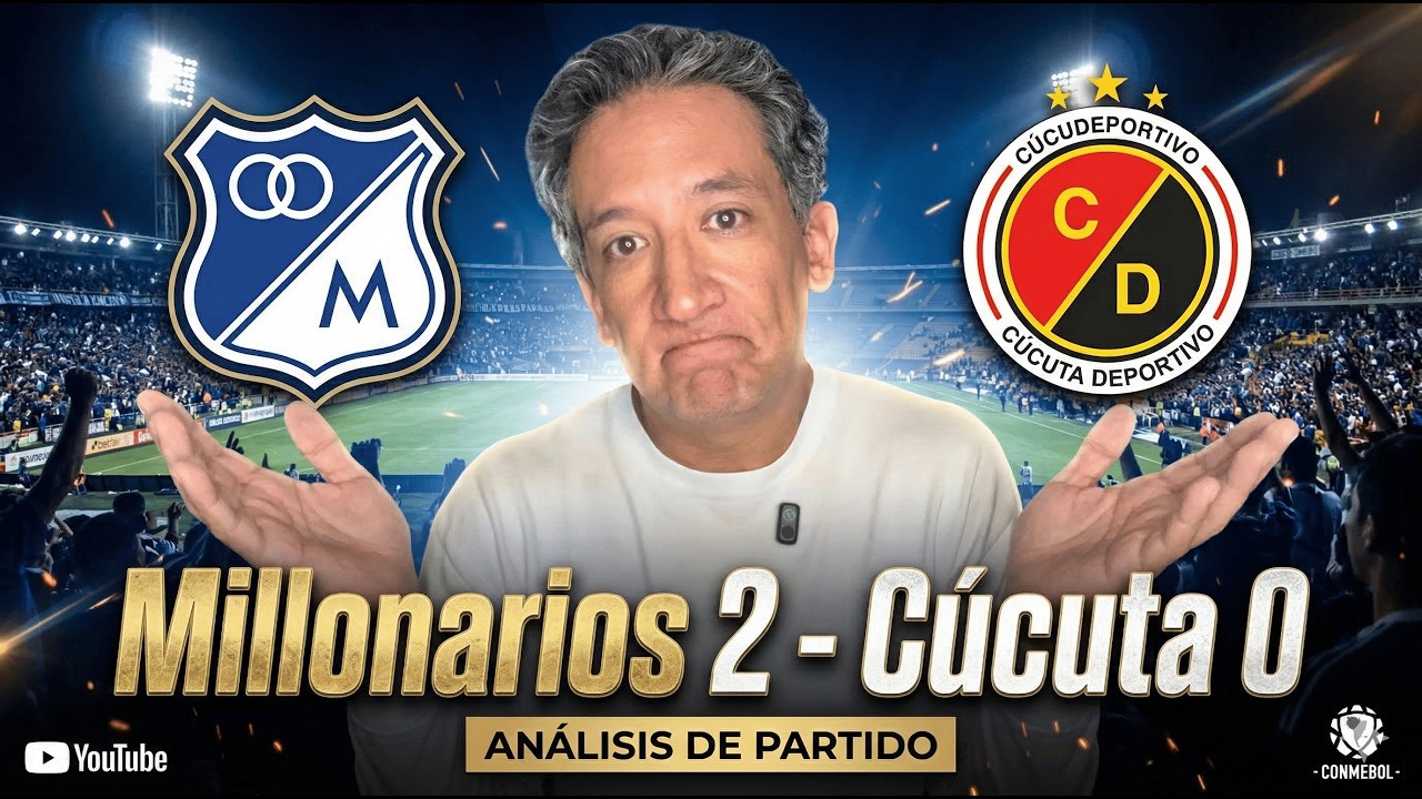 La tabla no sonríe para MILLONARIOS, no hay que relajarse: ANTONIO CASALE sobre partido del CÚCUTA