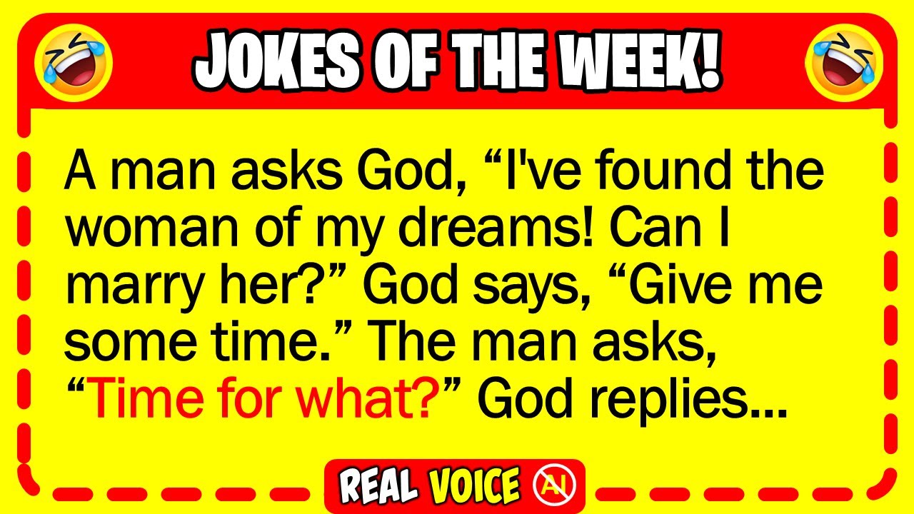 🤣 BEST JOKES OF THE WEEK! - As chance has it, they both meet at the heavenly...  | Funny Jokes