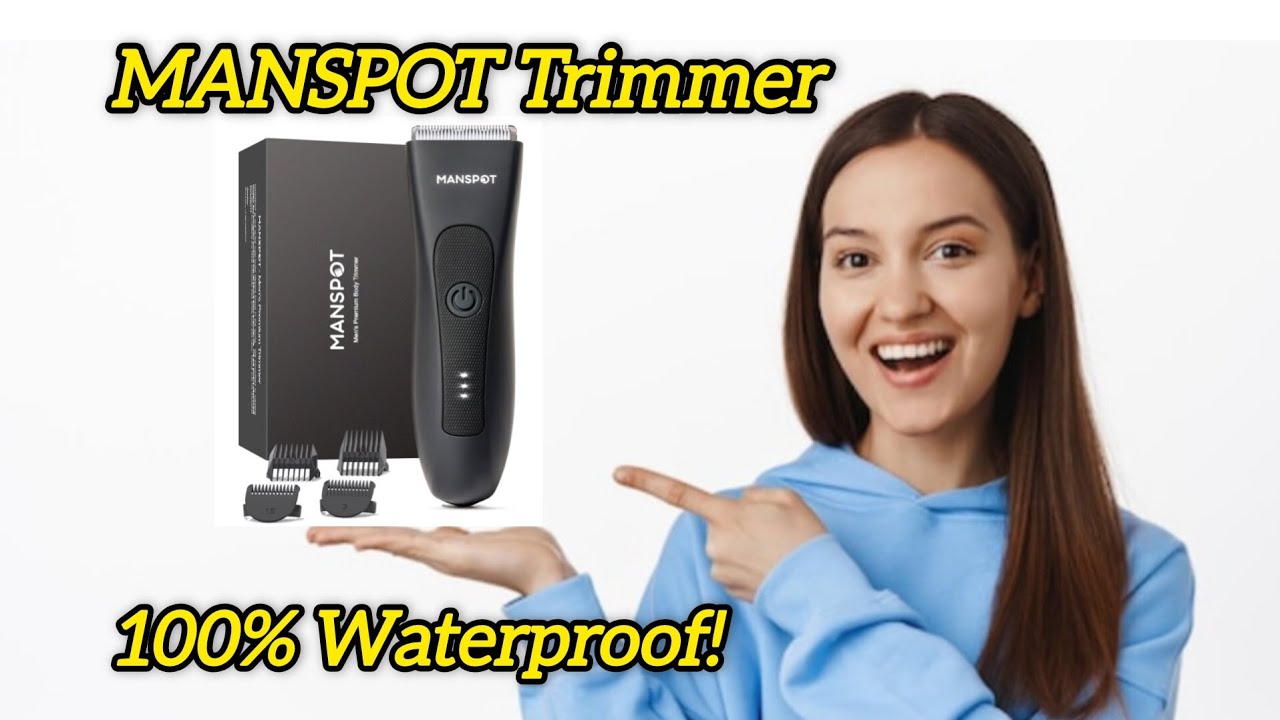 Best trimmer for men | MANSPOT 100% waterproof Groin & Body Hair Trimmer | Worth buying? 