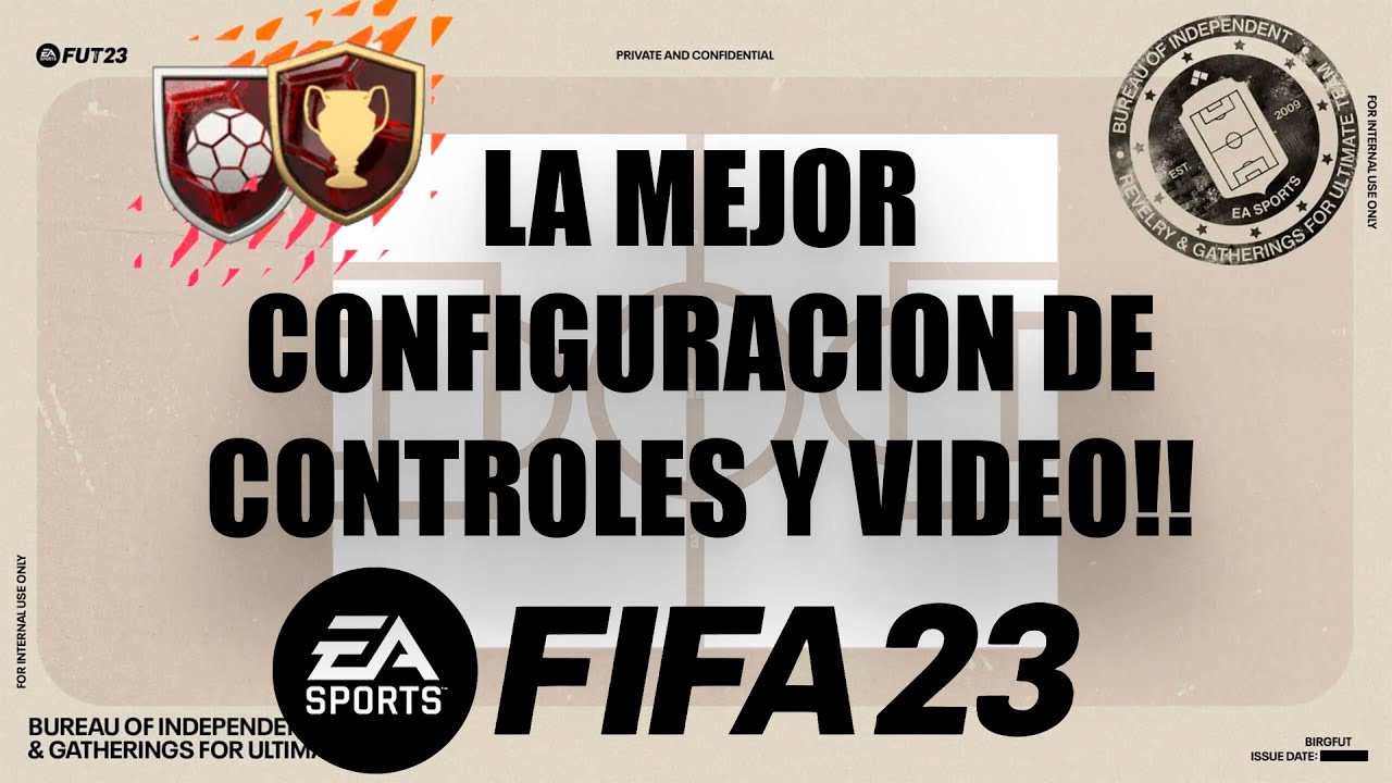 LA MEJOR CONFIGURACION DE CONTROL Y VIDEO!! | FIFA 23 ULTIMATE TEAM
