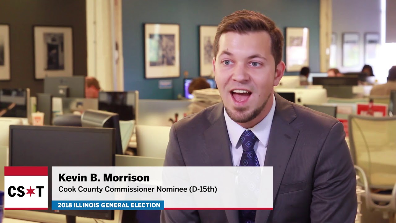 Kevin B. Morrison, Cook County Commissioner Nominee (D-15th)