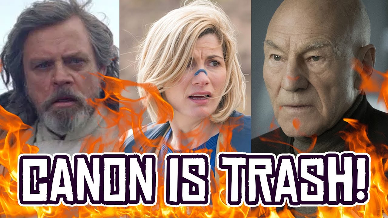 Media Says CANON IS TRASH as Star Wars, Doctor Who and Star Trek DIE!