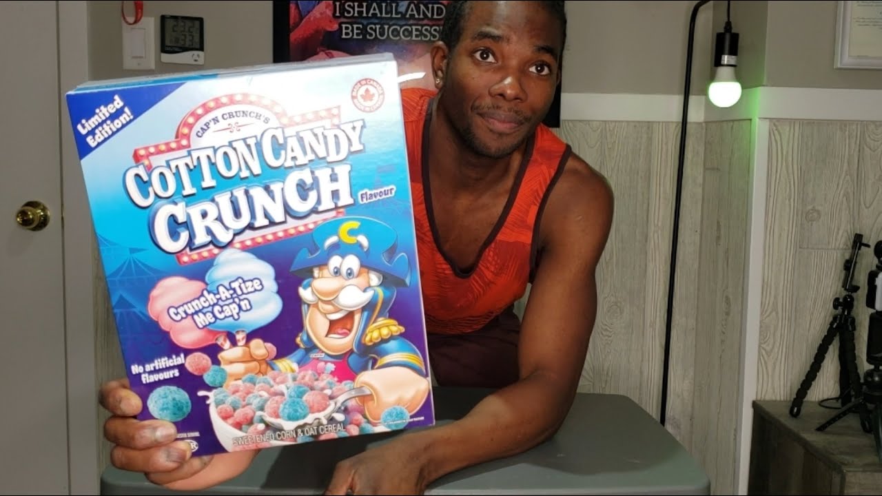 TRYING THE NEW COTTON CANDY CRUNCH CEREAL AND RANKING IT