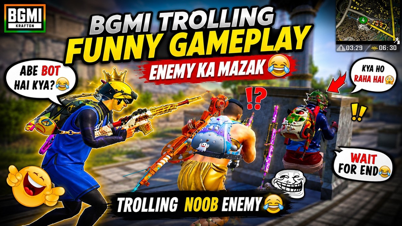 BGMI TROLLING: FUNNIEST MOMENTS WITH RANDOM GIRL TEAMMATES! 😂🔥