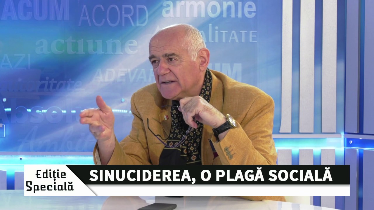 Ediție Specială - Sinuciderea, o plagă socială - Tudorel Butoi și Cornel Dărvășan