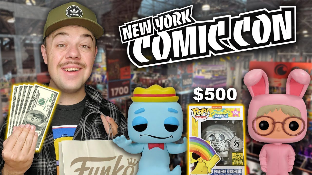 Поход по магазинам Funko Pop Grail на Comic Con! (Бюджет 400 долларов)