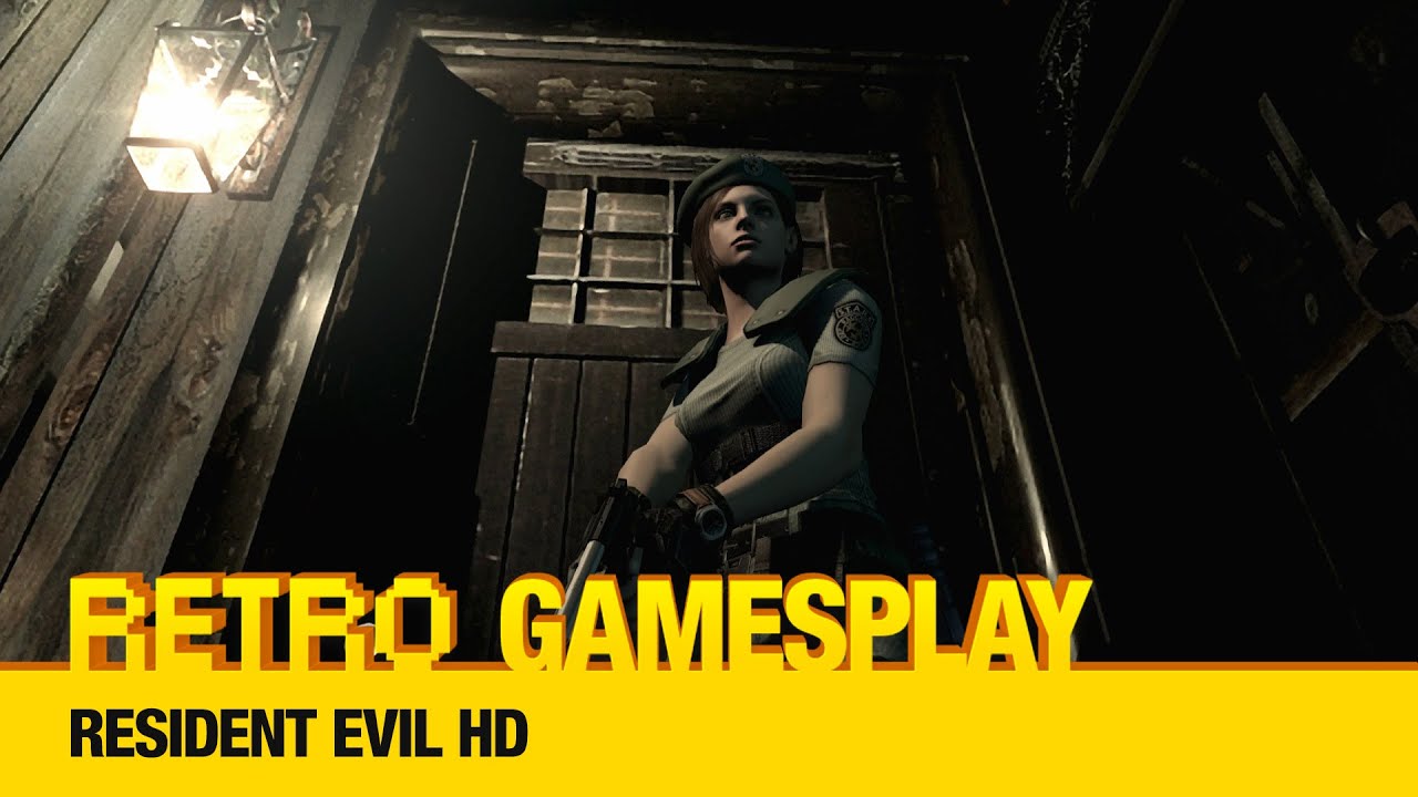 Retro GamesPlay: Resident Evil HD vs Resident Evil model 1996