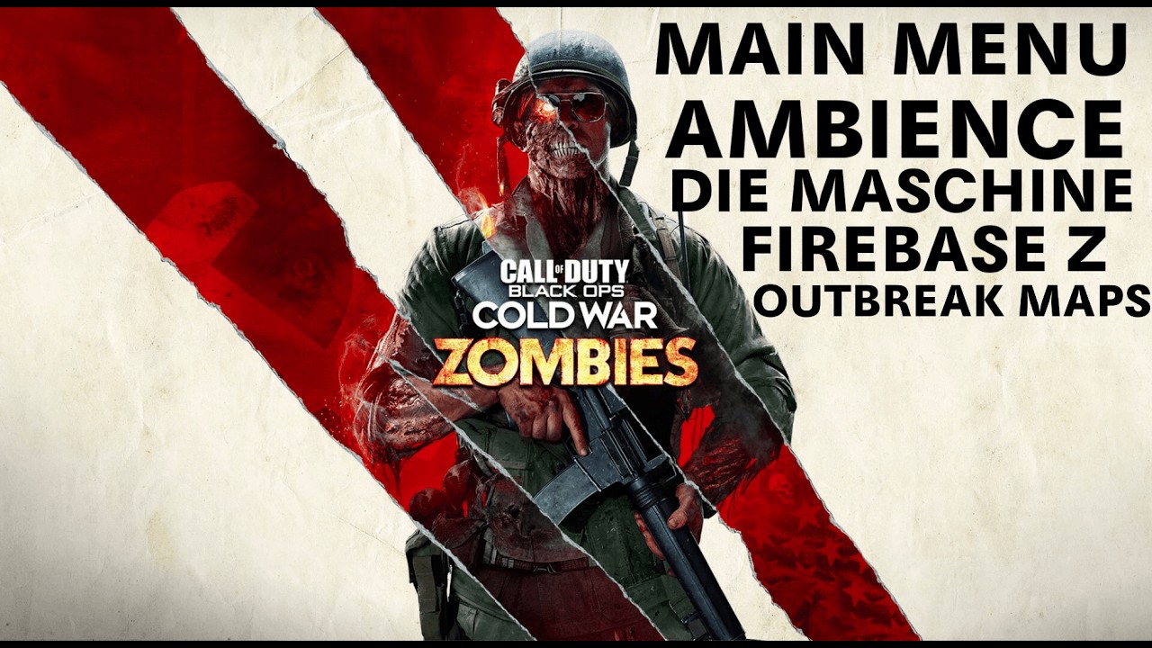 Call of Duty: Cold War Zombies Ambience for Sleep, Study & Relaxation (No Commentary)
