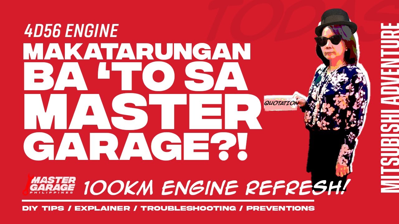 MITSUBISHI ADVENTURE 4D56 100KM ENGINE REFRESH