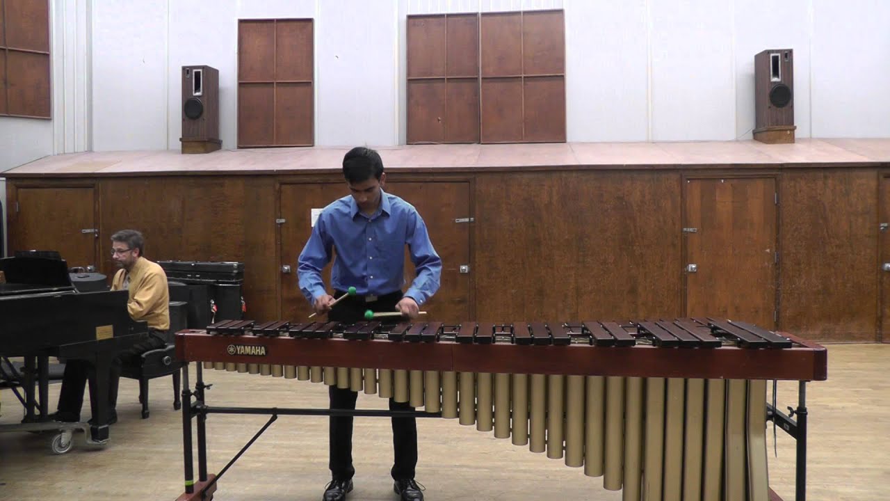 Juilliard Percussion Seminar 2015 Audition -- Nitish Jindal