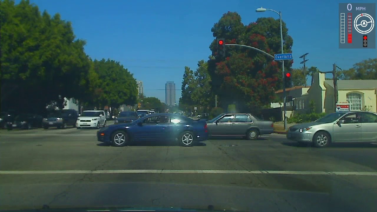 Part of our 1,000+ mile challenge: Driving autonomously from Century City to Beverly Hills