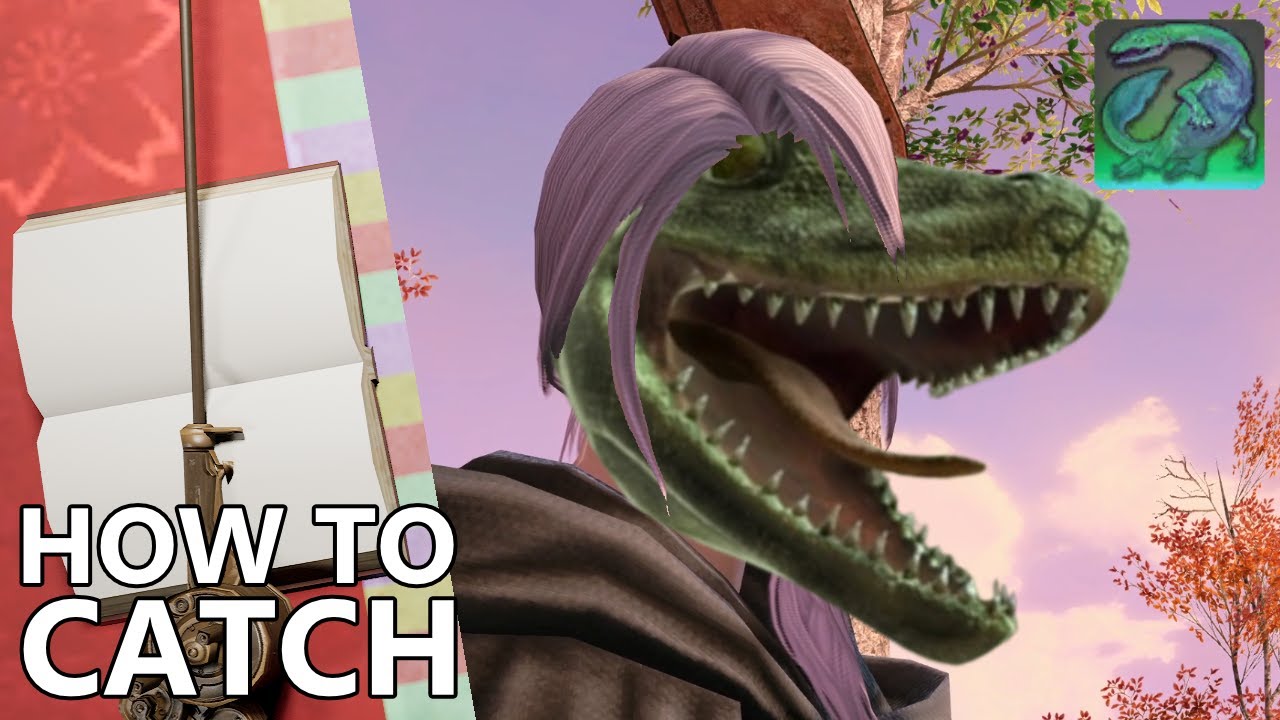 How to Catch Hyphalosaurus in FFXIV