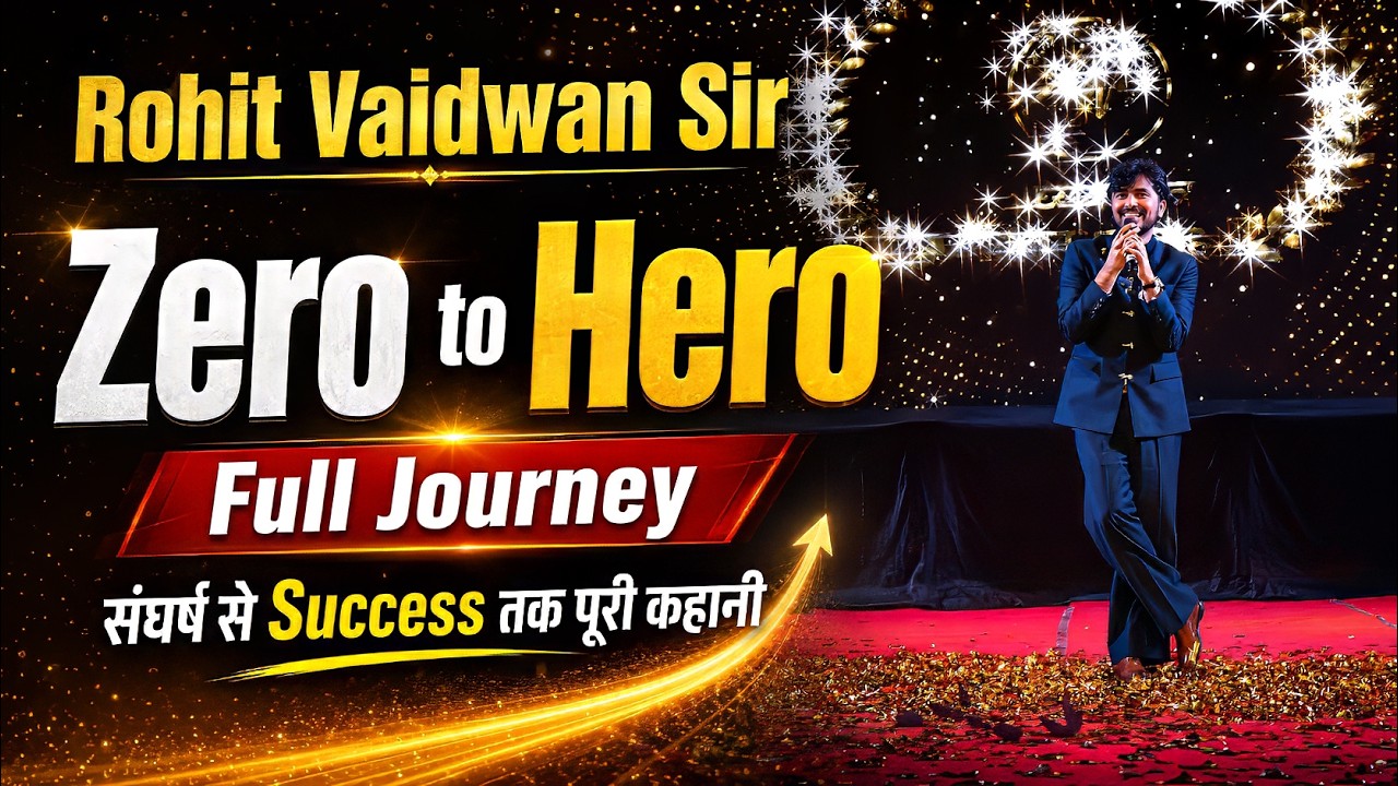 Rohit Vaidwan Sir: Zero to Hero Full Journey | संघर्ष से Success तक पूरी कहानी || ADHYAYAN MANTRA ||