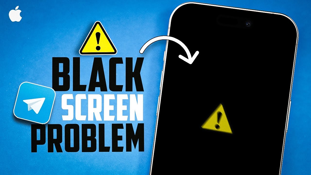 Telegram Black Screen on iPhone? Fix Telegram Not Working & iOS 17 Black Screen Issue Fast