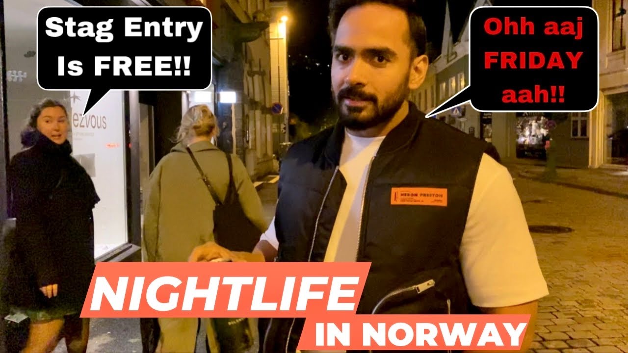 Norway Ki Crazy Nightlife | Clubbing | Bergen, Oslo | The Muscular Tourist