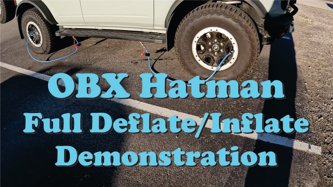 2022 Bronco Deflate/Inflate Real World Use ARB / APEX