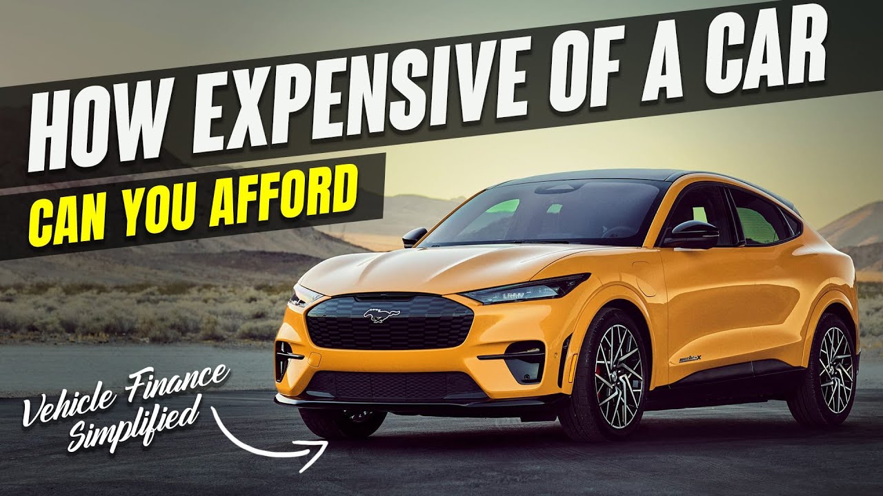How Expensive of a Car Can YOU Afford (Vehicle Finance Simplified)