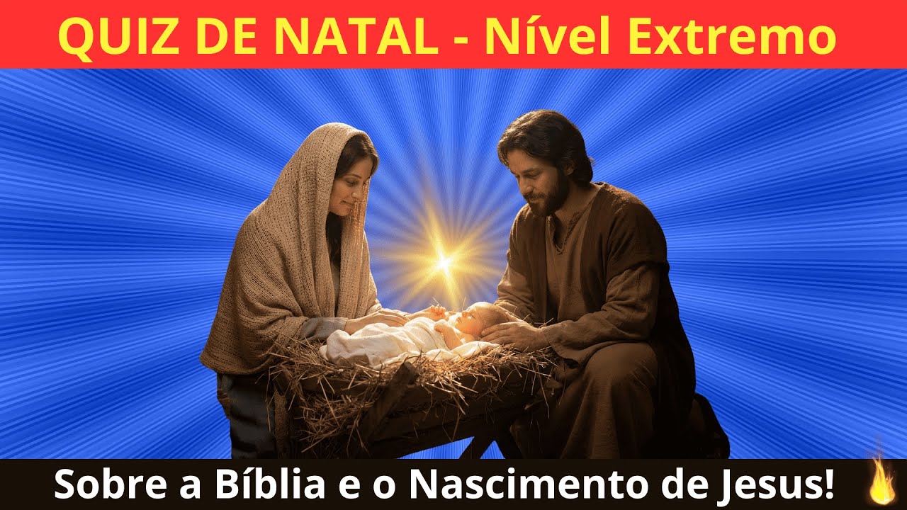 O que a Bíblia REALMENTE diz sobre o Nascimento de Jesus? (Quiz)