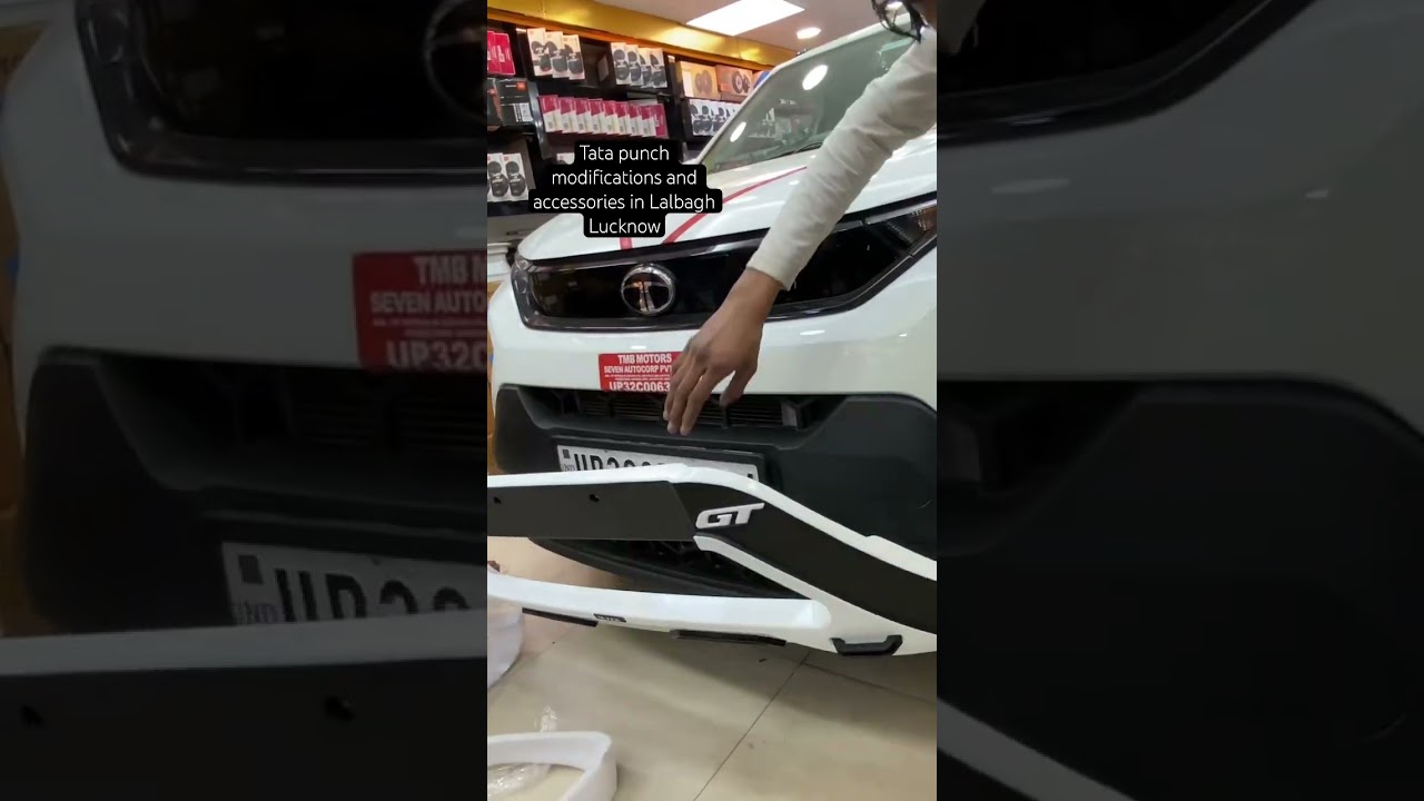 Tata punch modifications and accessories in Lalbagh Lucknow