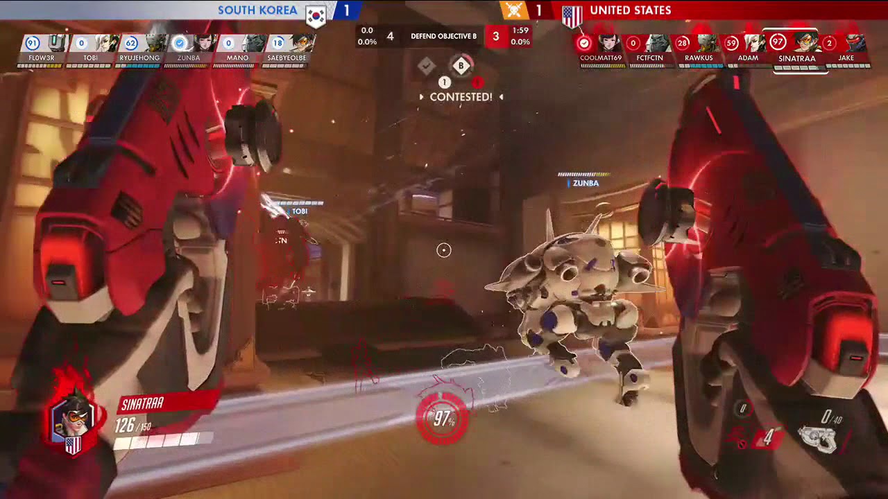 All Sinatraa's deaths to Saebyeolbe in OWWC Quarterfinal