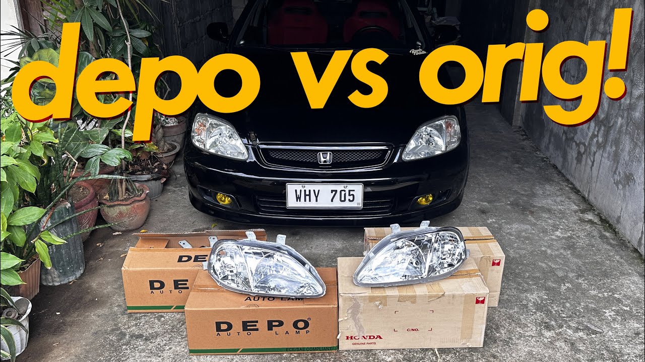 DEPO HEADLIGHT VS ORIGINAL STANLEY!!! 25,000 pesos na headlight