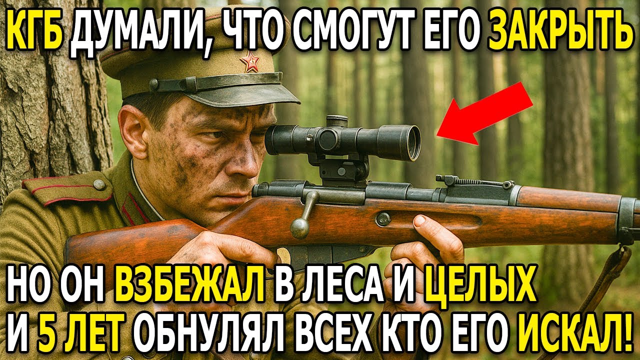 Советский Снайпер Сбежал от КГБ и ПРЯТАЛСЯ 5 ЛЕТ в Диком Лесу КАРЕЛИИ